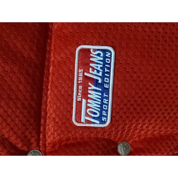 Tommy Hilfiger Jeans Sport Edition Zip Up Racing Jacket Men's Size L Vintage - Picture 7 of 8